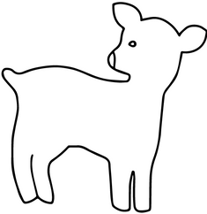Ikon föreställande lamm